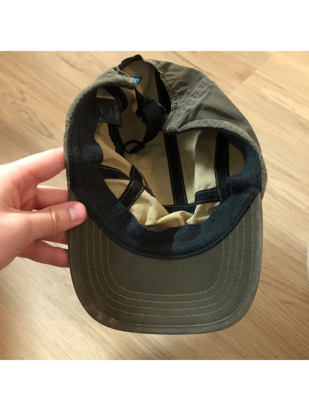 KÜHL 5 PANEL RENEGADE HIKING OUTDOOR ADJUSTABLE STRAPBACK HAT CAP OLIVE GREEN